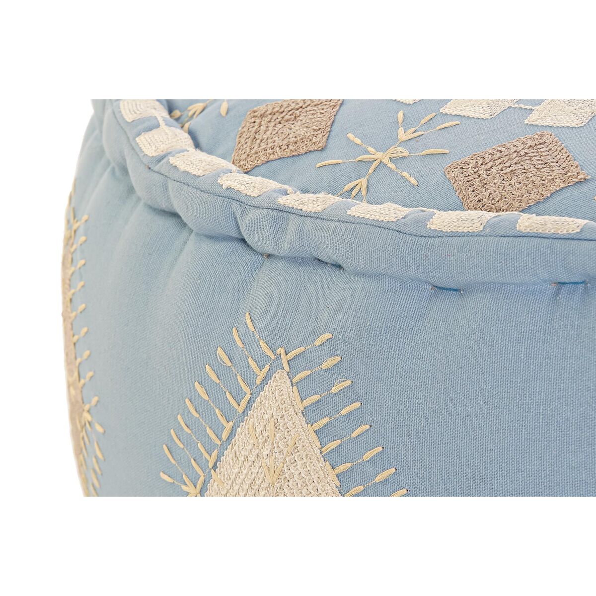 Kudde DKD Home Decor Golv Blå 60 x 60 x 25 cm - 6