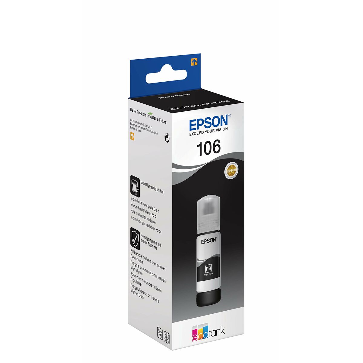 Bläck för patronpåfyllning Epson S0227127 70 ml Svart - 3