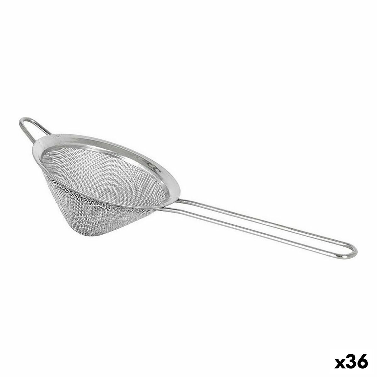Durkslag av rostfritt stål Quttin Konisk Rostfritt stål (36 antal) (10 cm)