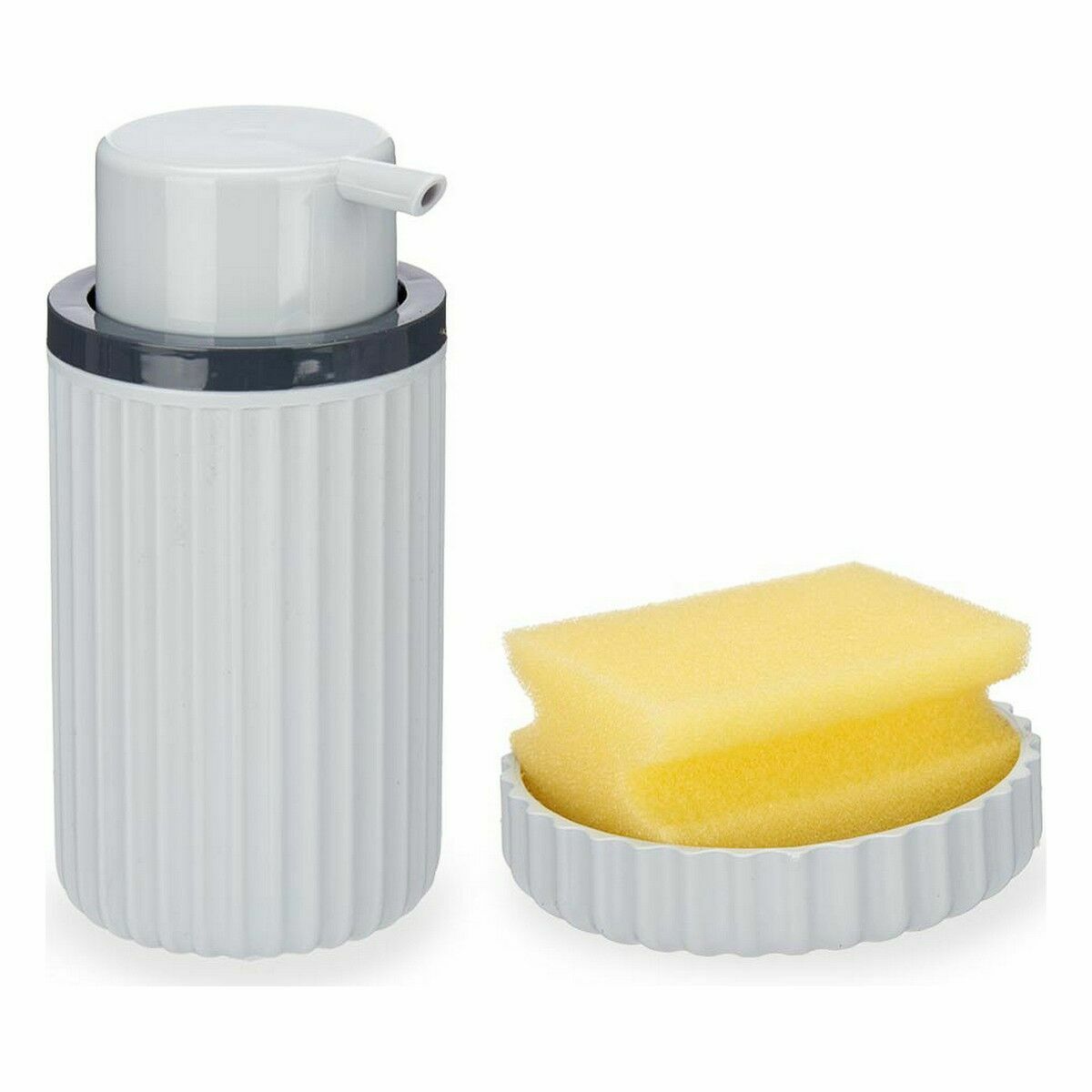 Köksuppsättning 3 Delar Grå Plast (12 antal) - 4