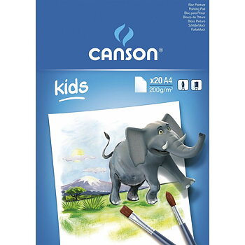 Anteckningsblock Canson Vit Multicolour (Renoverade A)