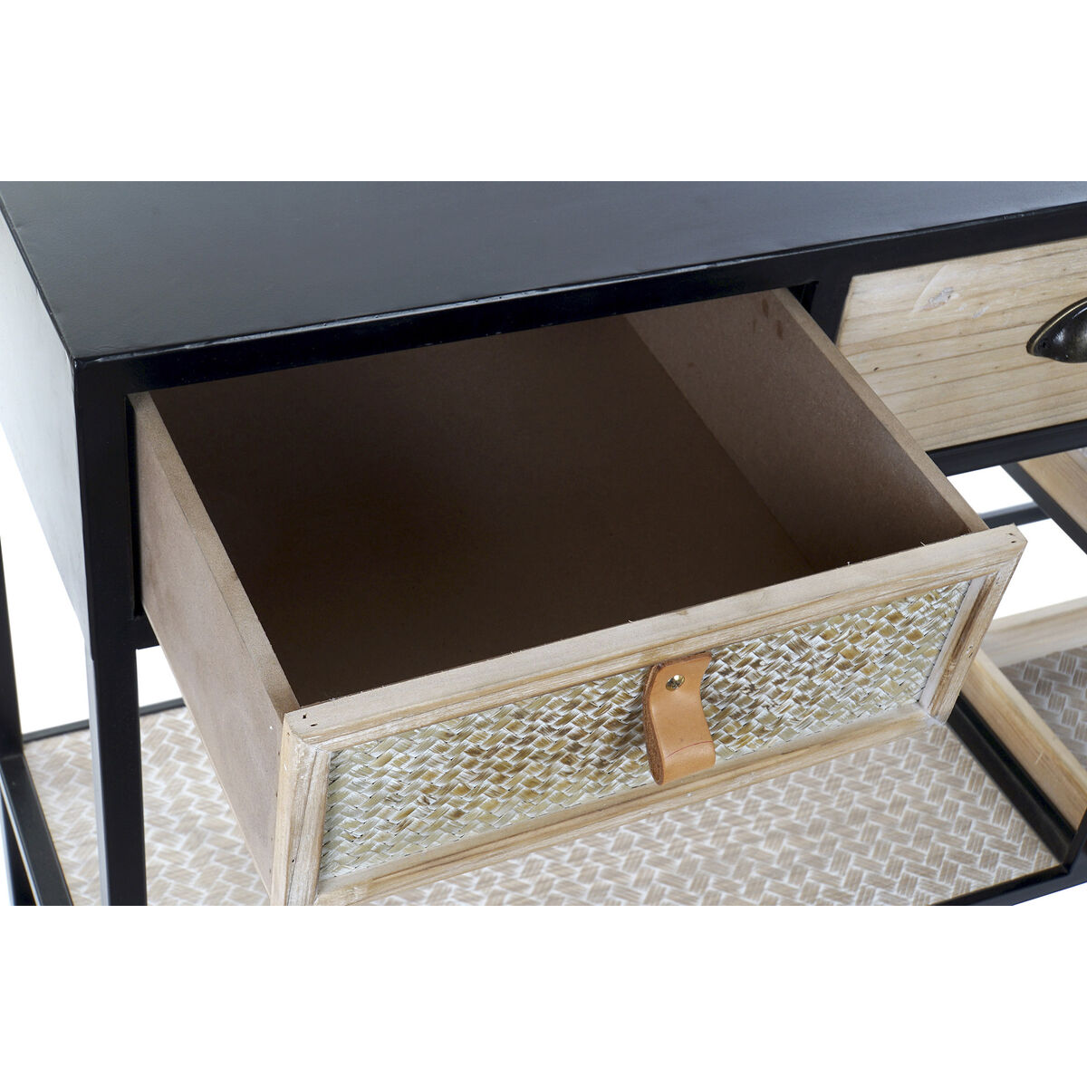 Mottagare Home ESPRIT Brun Svart 120 x 38 x 80 cm - 4