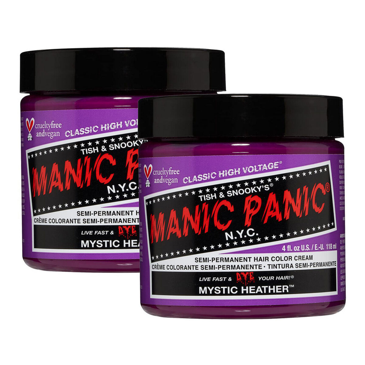 Permanent färg Classic Manic Panic Mystic Heather (118 ml) - 2