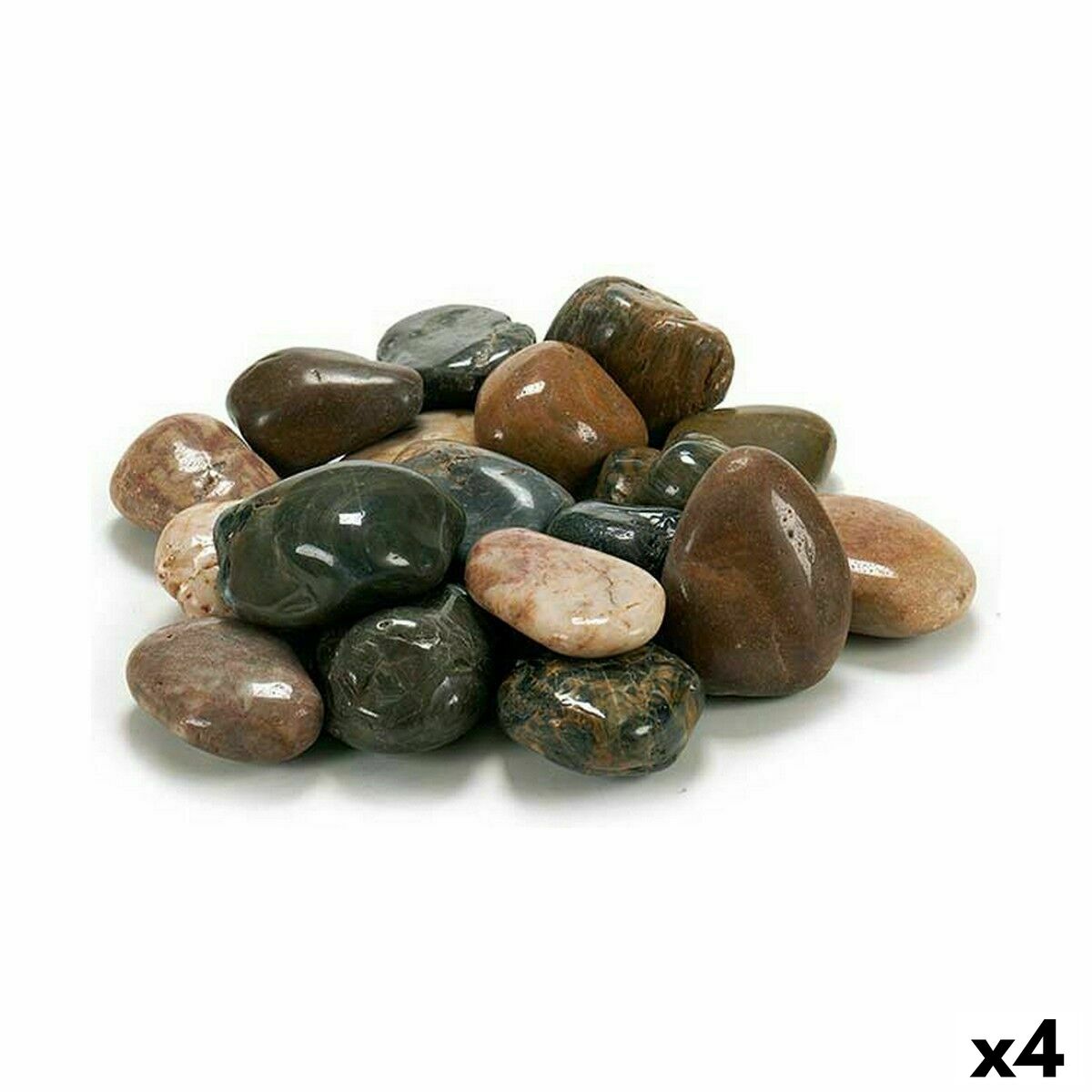 Dekorativa stenar Ibergarden Brun Grå 3 Kg (4 antal) - 3