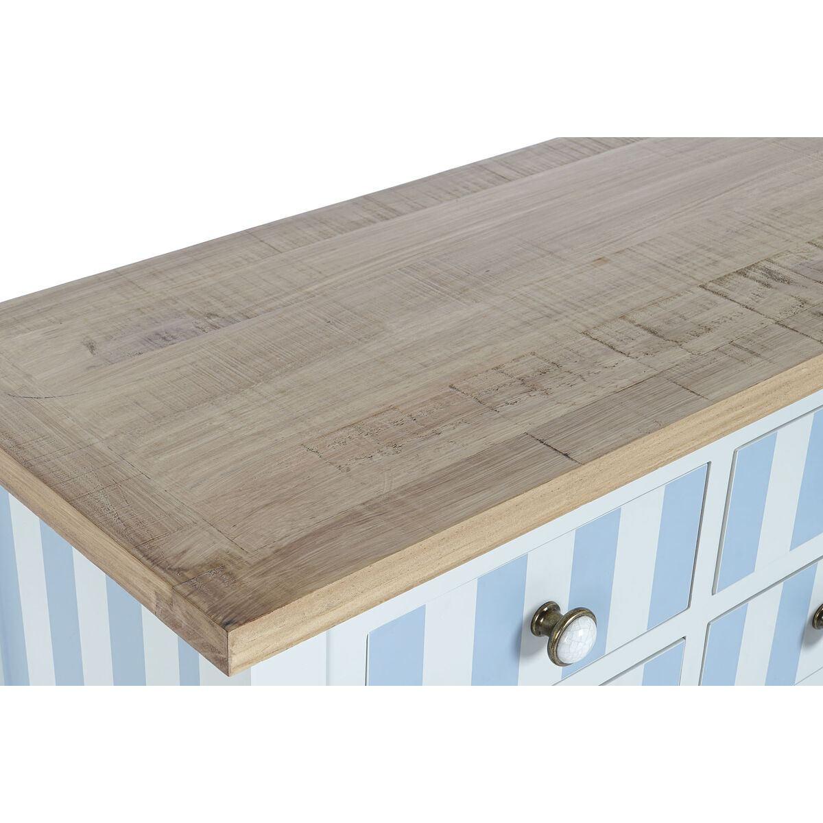 Mottagare Home ESPRIT Blå Vit 103 x 35 x 80 cm - 9