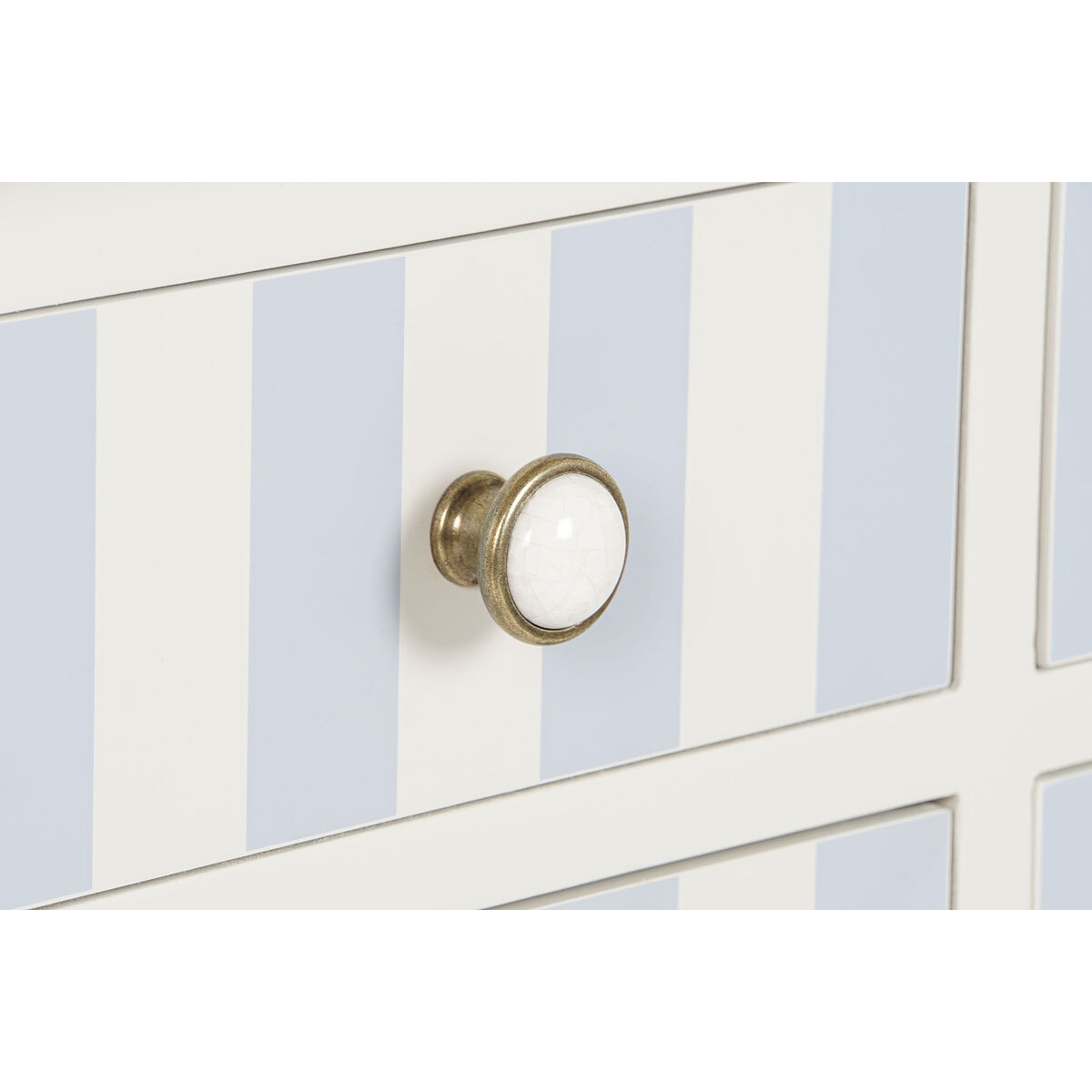 Mottagare Home ESPRIT Blå Vit 103 x 35 x 80 cm - 8