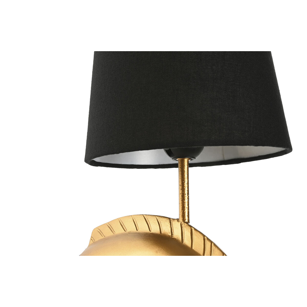 Vägglampa Home ESPRIT Svart Gyllene Häst 220 V 18 x 21,5 x 50,5 cm (2 antal) - 2