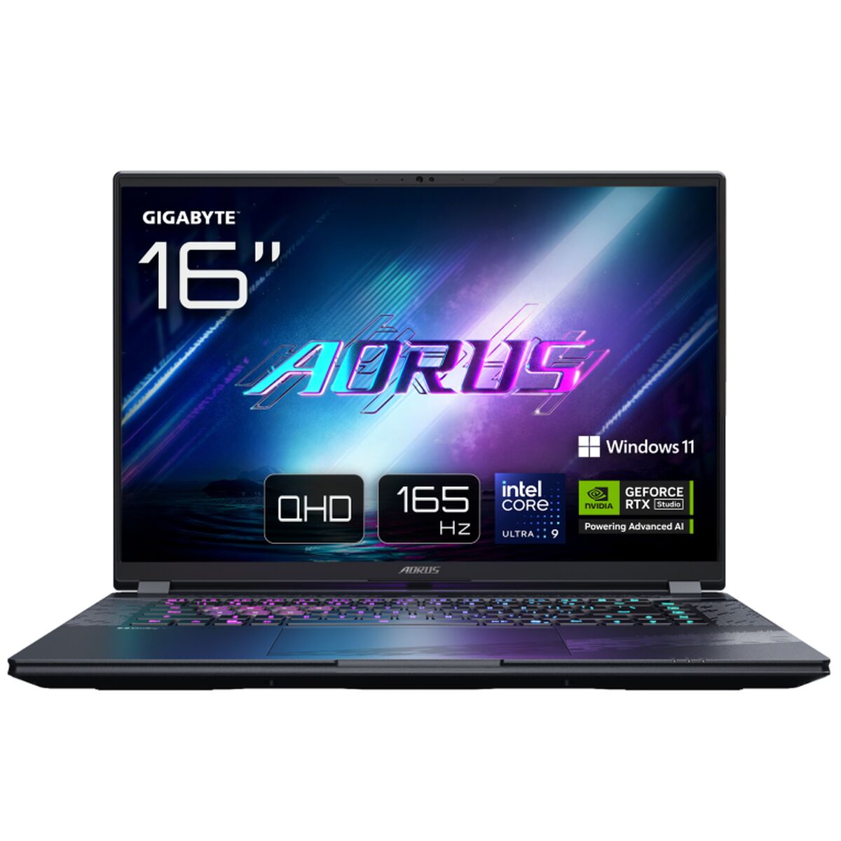Bärbar dator Gigabyte AORUS ELITE 16 BWHC3ESC64SH 16" intel core ultra 9 275HX 32 GB RAM 1 TB SSD nvidia geforce rtx 5070