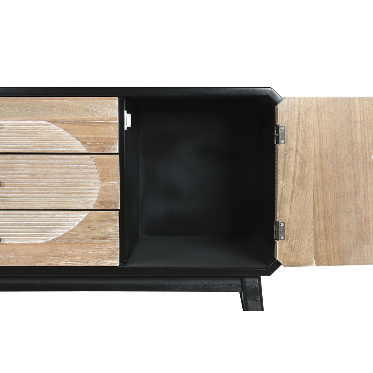 TV-möbler DKD Home Decor 120 x 50 x 58 cm Svart Trä - 17