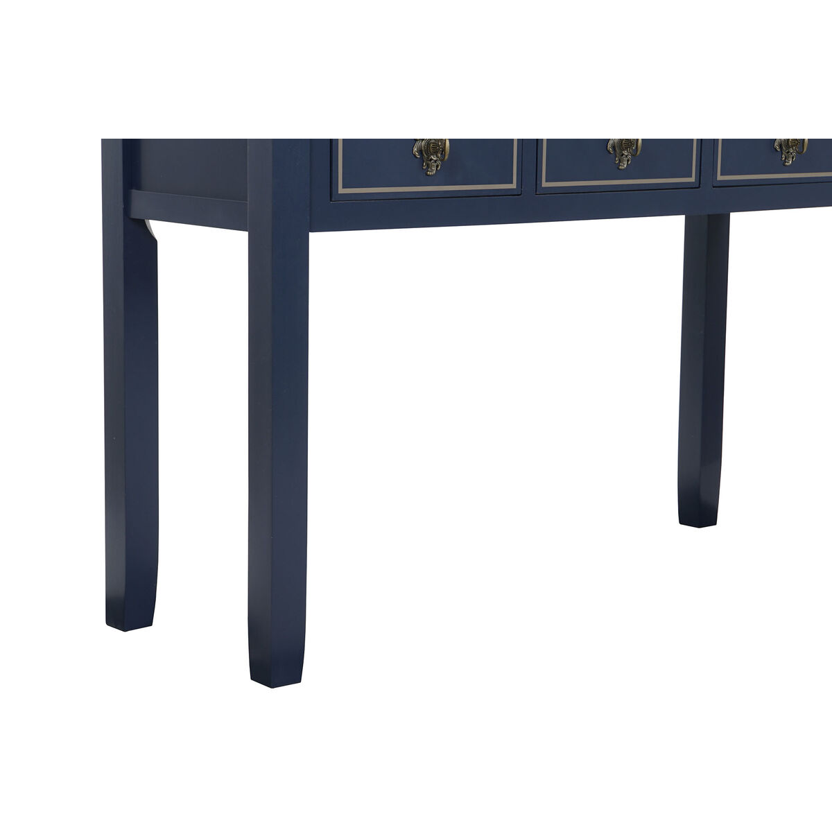 Mottagare Home ESPRIT Brun Marinblå 103 x 35 x 80 cm - 7