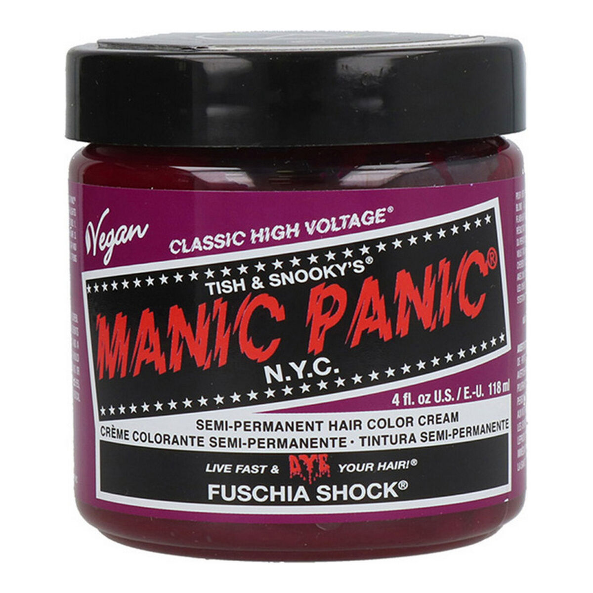 Permanent färg Classic Manic Panic ?HCR 11013 Fuschia Shock (118 ml) - 5