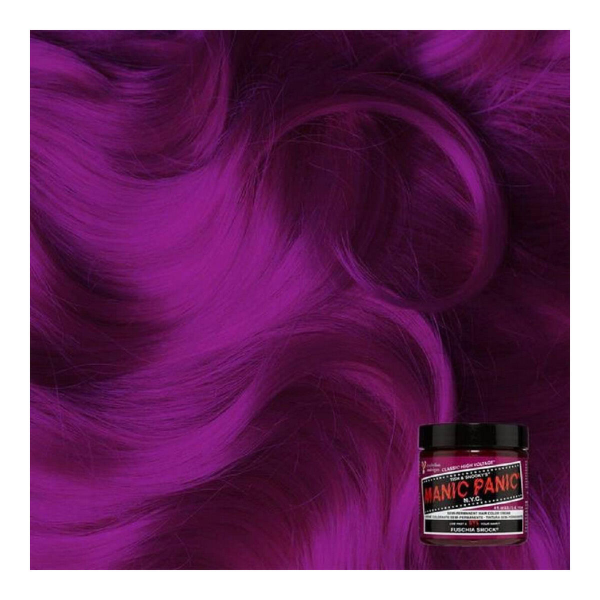 Permanent färg Classic Manic Panic ?HCR 11013 Fuschia Shock (118 ml) - 4