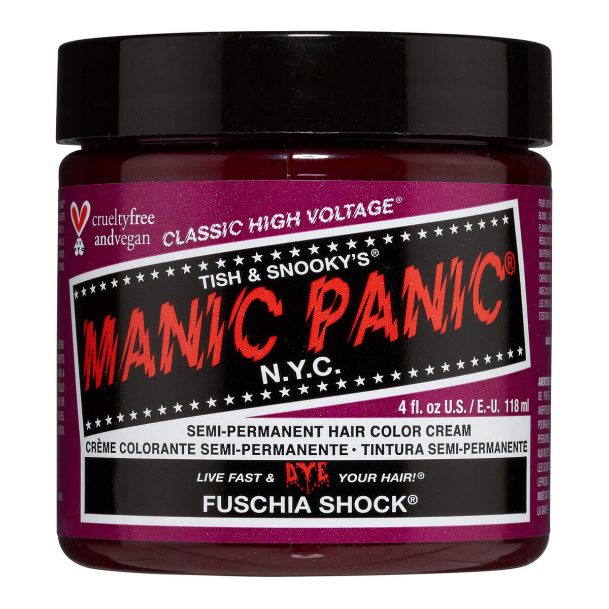 Permanent färg Classic Manic Panic ?HCR 11013 Fuschia Shock (118 ml)