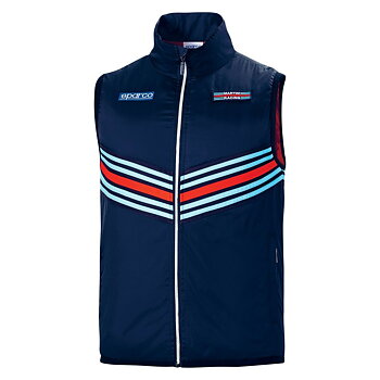 Träningsväst Herr Sparco Martini Racing Mörkblå (XXL)