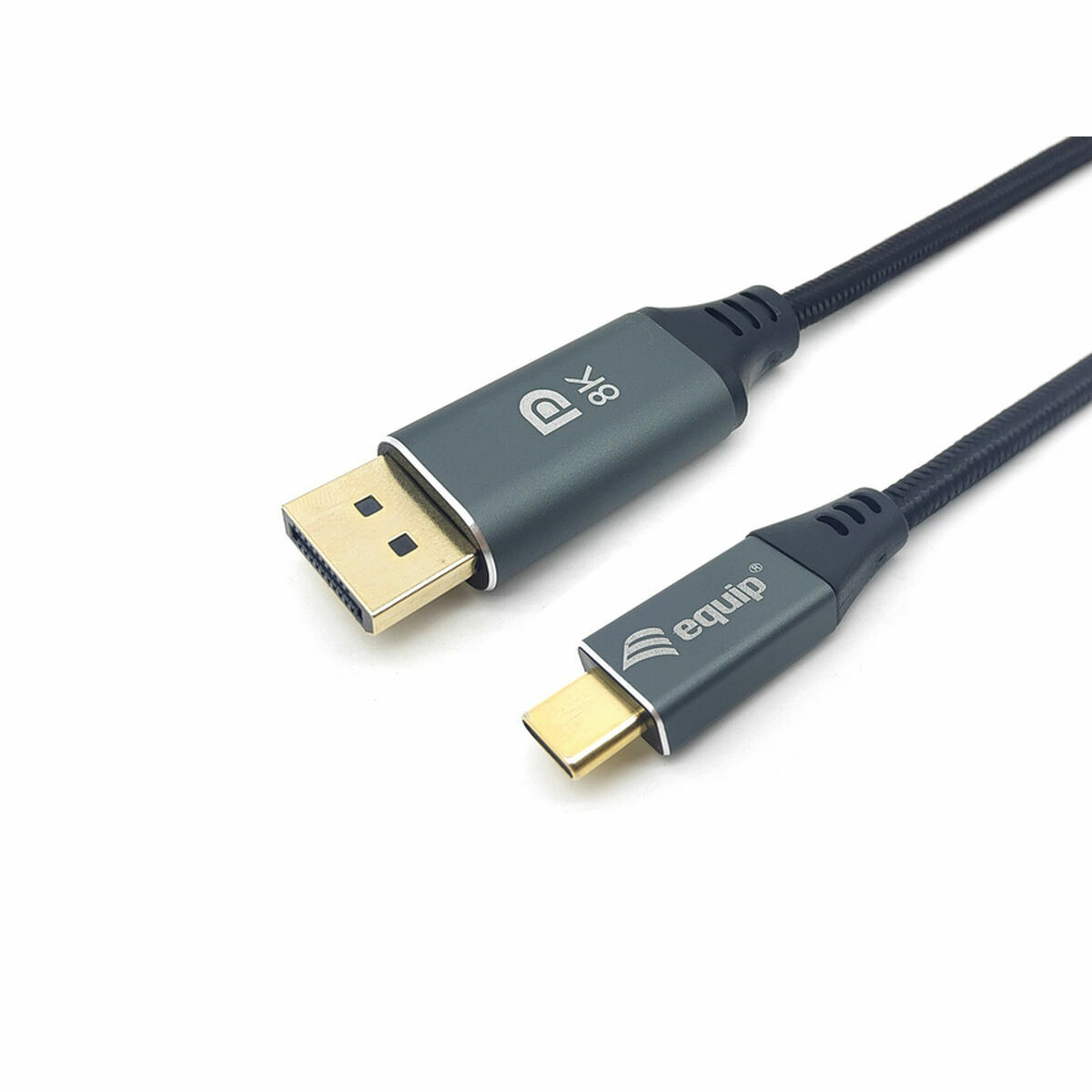 USB A till USB-C Kabel Equip 13342307101 Grå 3 m
