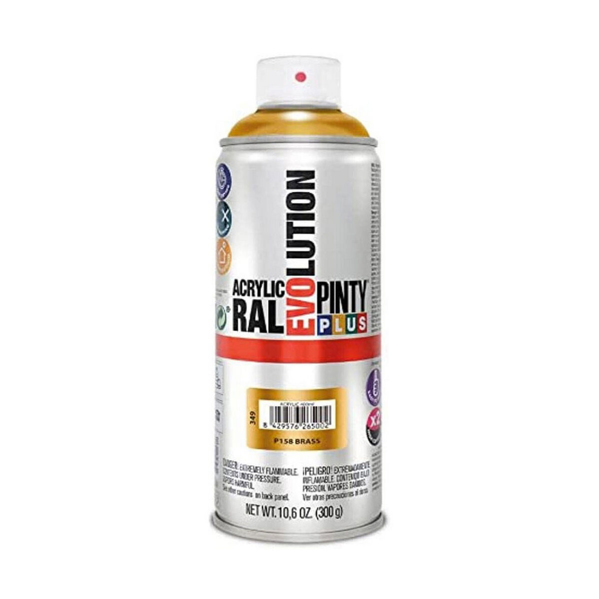 Sprejfärg Pintyplus Evolution P158 400 ml Mässing