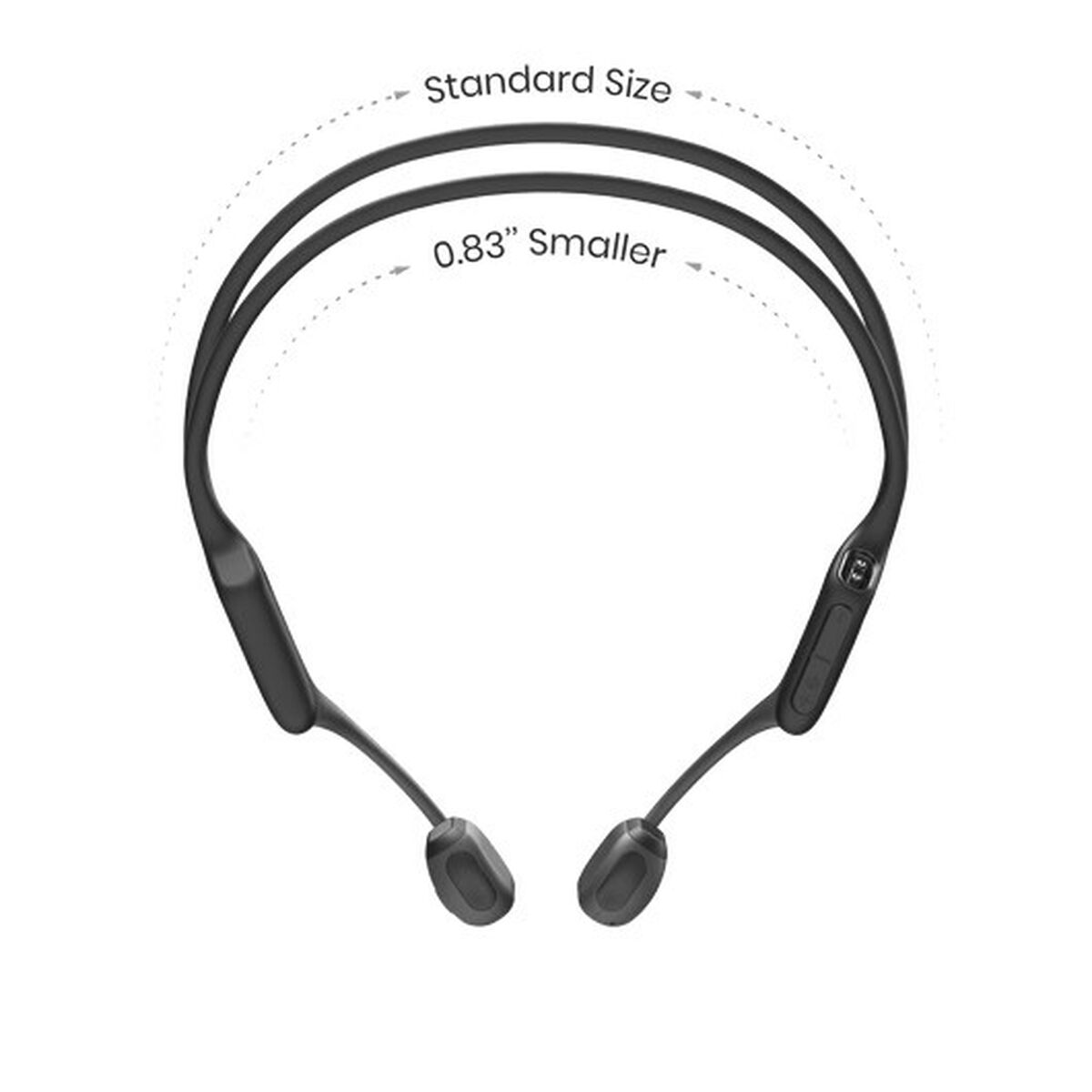 Bluetooth Sporthörlurar Shokz S811-MN-BK                      Svart - 5