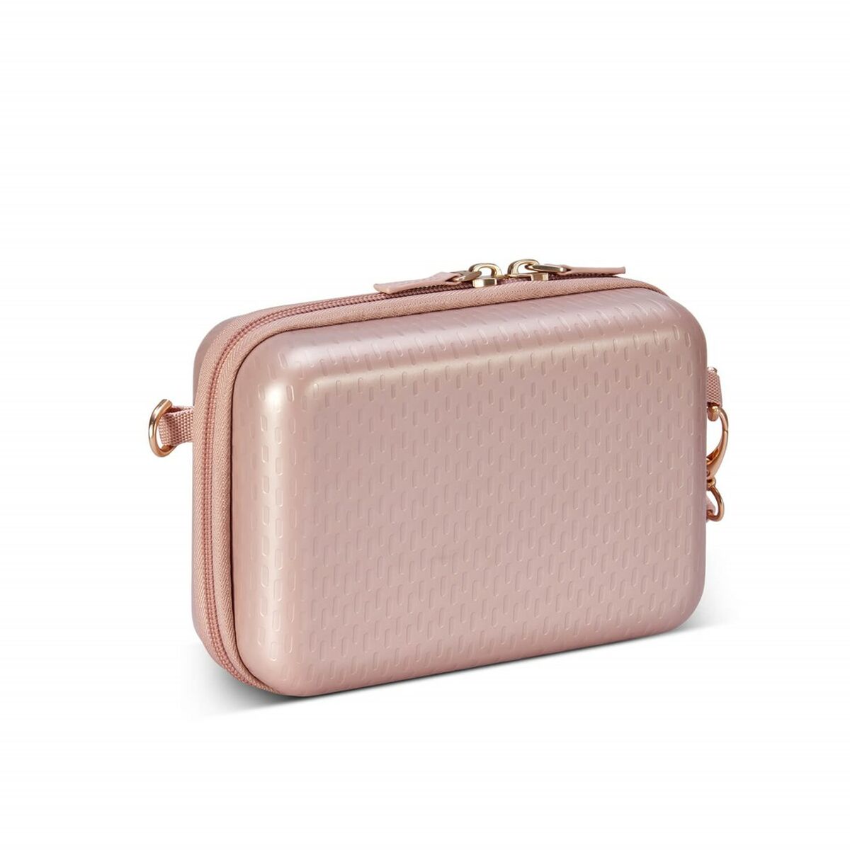 Axelväska Delsey Turenne Rosa Svartvit 12,5 x 6,5 x 18 cm - 2