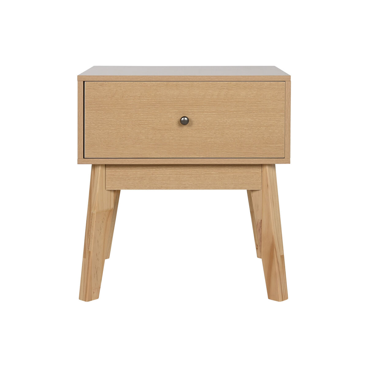 Nattduksbord Home ESPRIT Naturell 45 x 36 x 49 cm