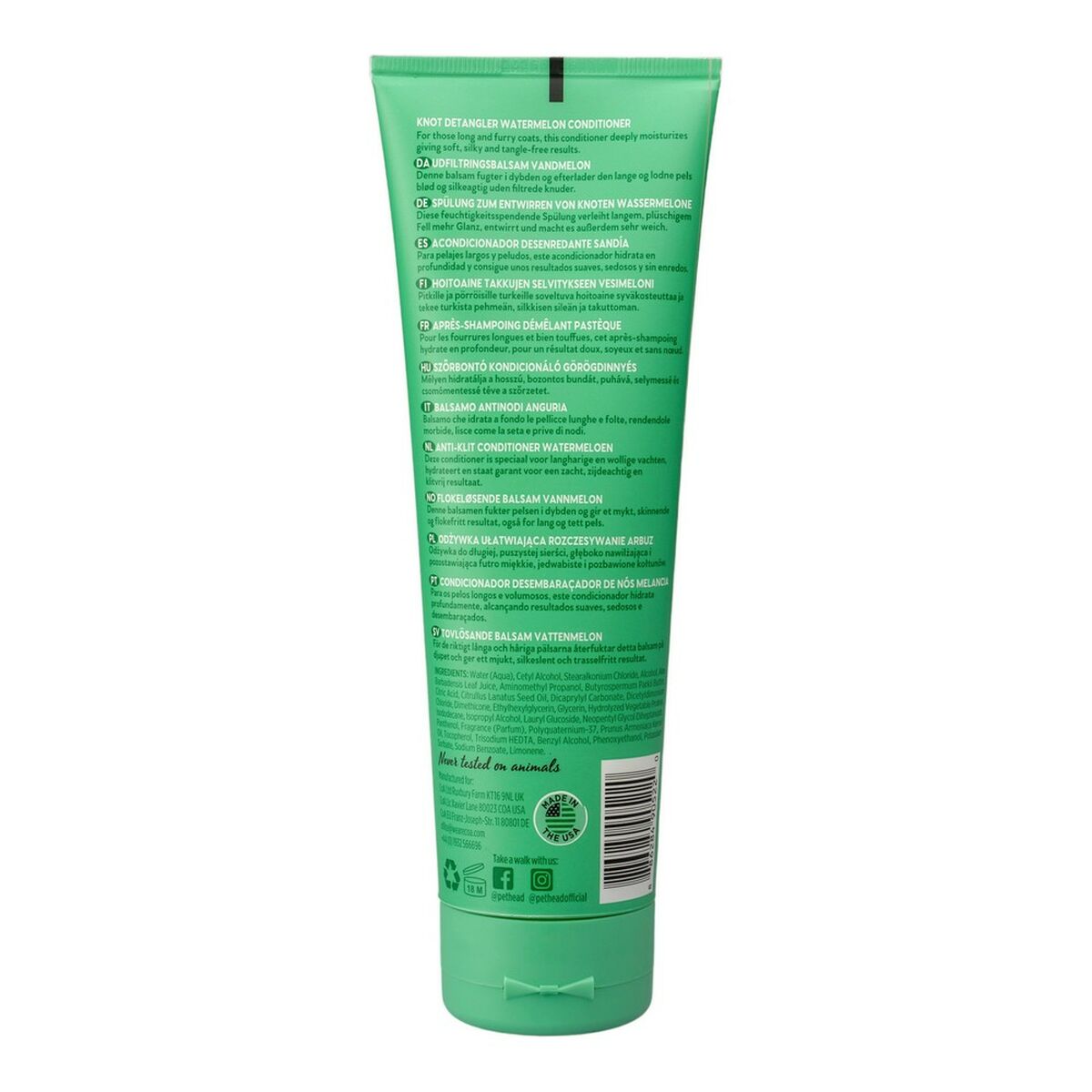 Balsam för husdjur Pet Head Hund Vattenmelon (250 ml) - 13