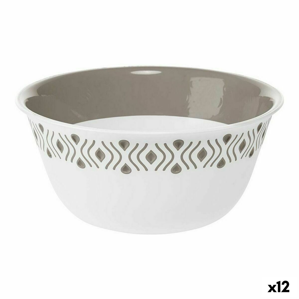Snacksskål Stefanplast Tosca Beige Plast 19 x 9 x 19 cm (12 antal)