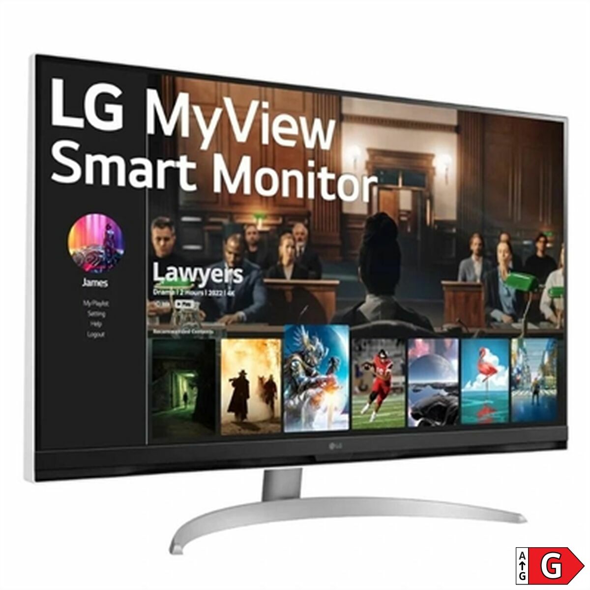 Monitor Gaming LG 32SQ700S-W 31,5" 4K Ultra HD - 3