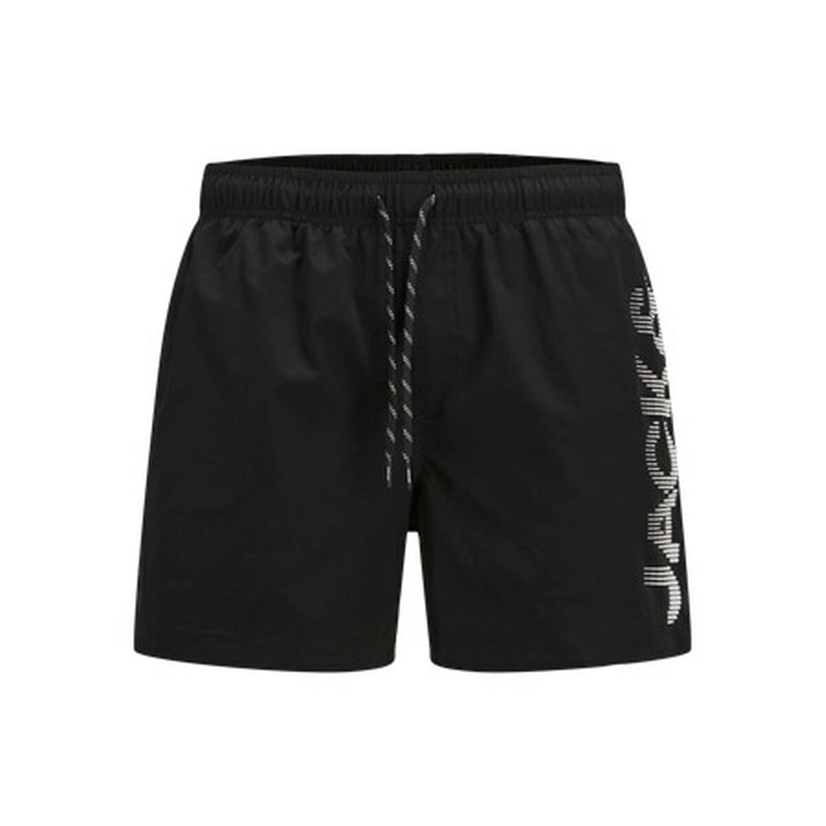 Baddräkt Herr Jack & Jones JPSTMAUI JJSWIM SPLICE LOGO AKM Svart