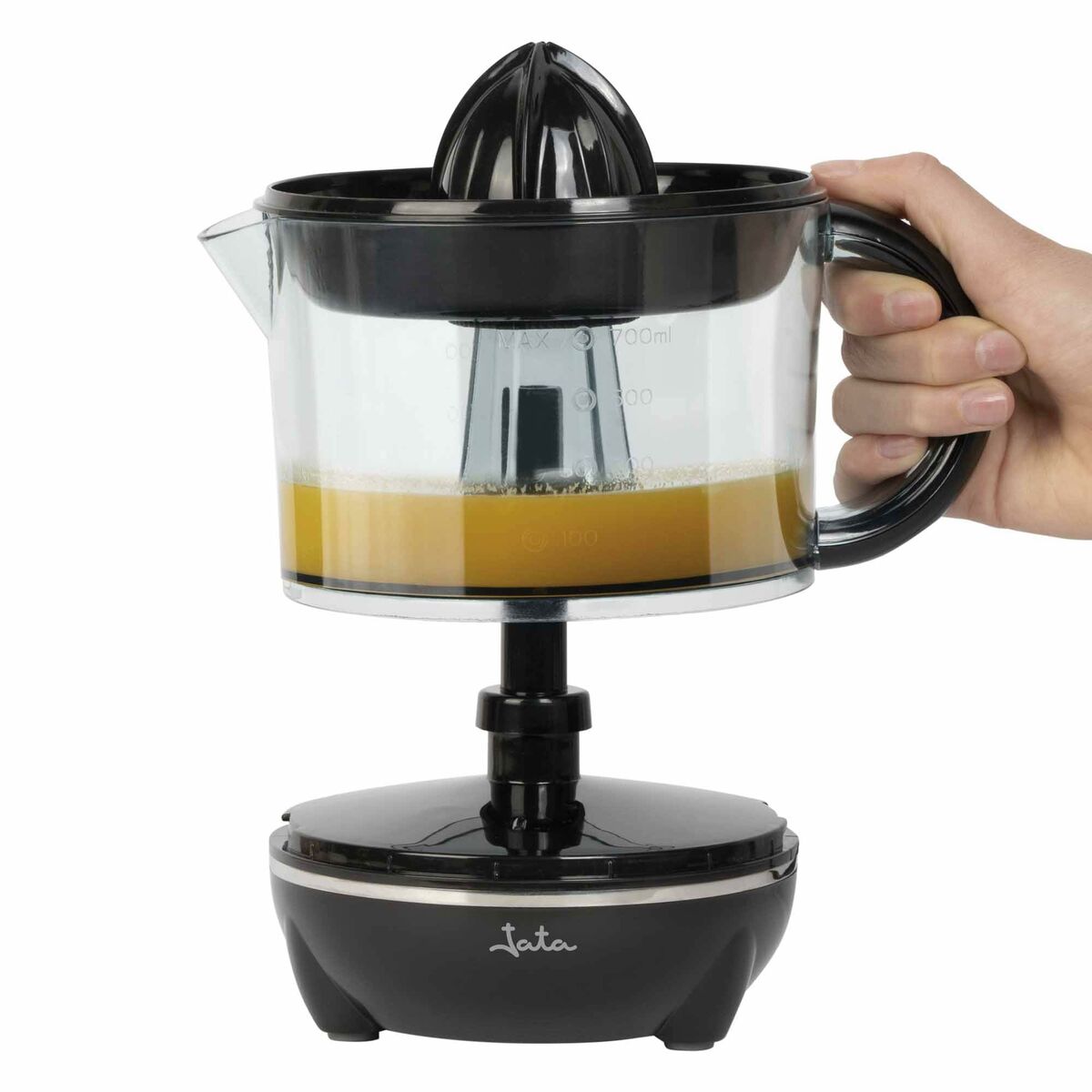 Elektrisk Juicepress JATA JEEX1423 Svart Transparent 40 W 700 ml - 2