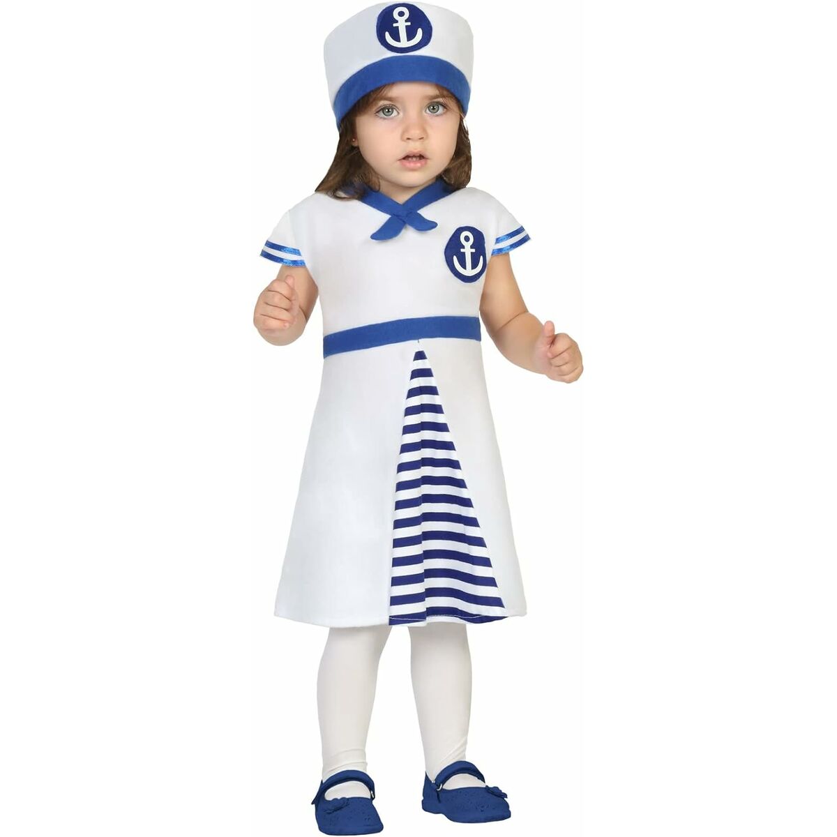 Maskeraddräkt bebis Kvinnlig matros (2 pcs) - 7