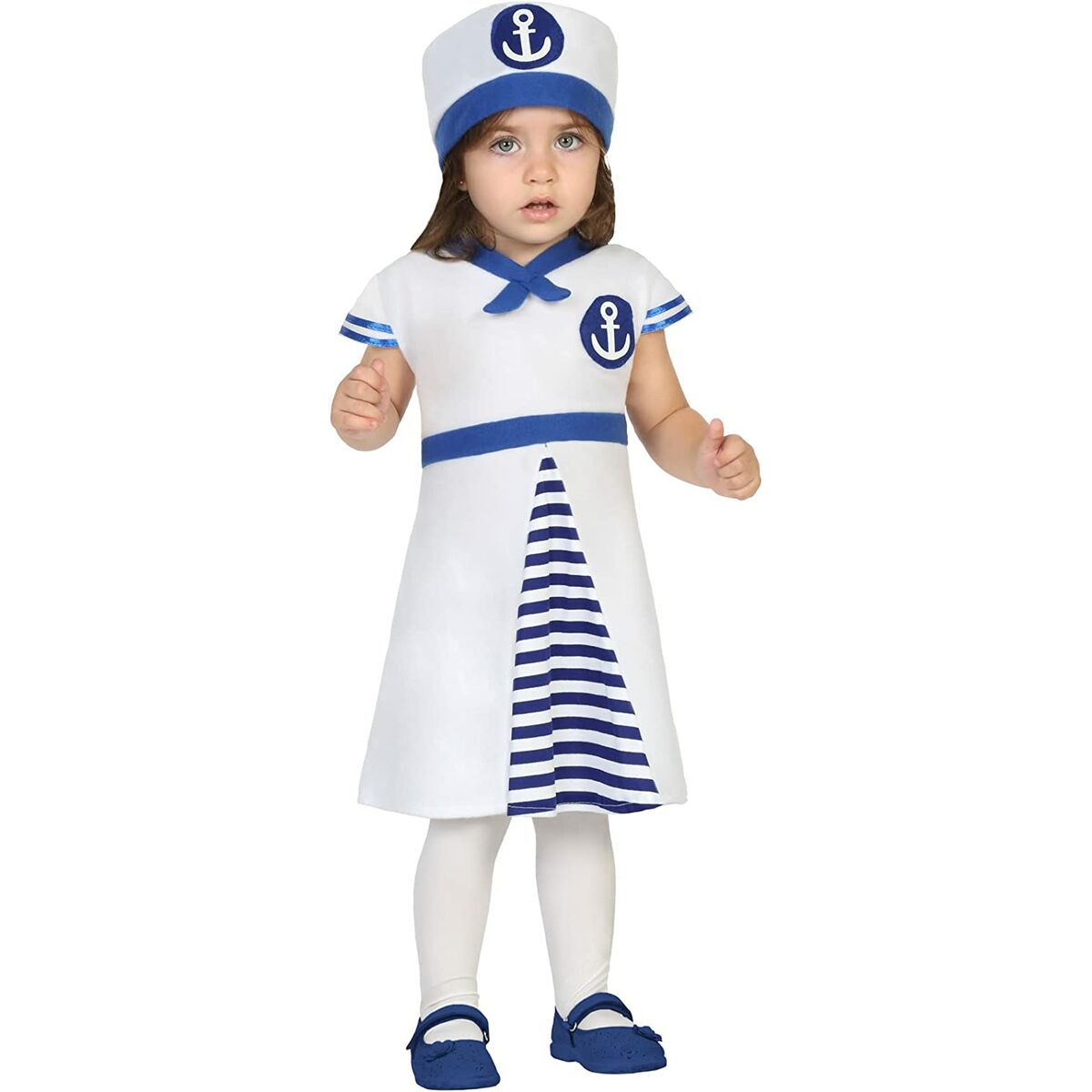 Maskeraddräkt bebis Kvinnlig matros (2 pcs) - 12