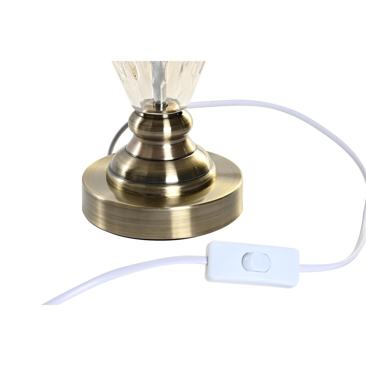Bordslampa Home ESPRIT Vit Beige 28 x 28 x 48 cm (2 antal) - 4