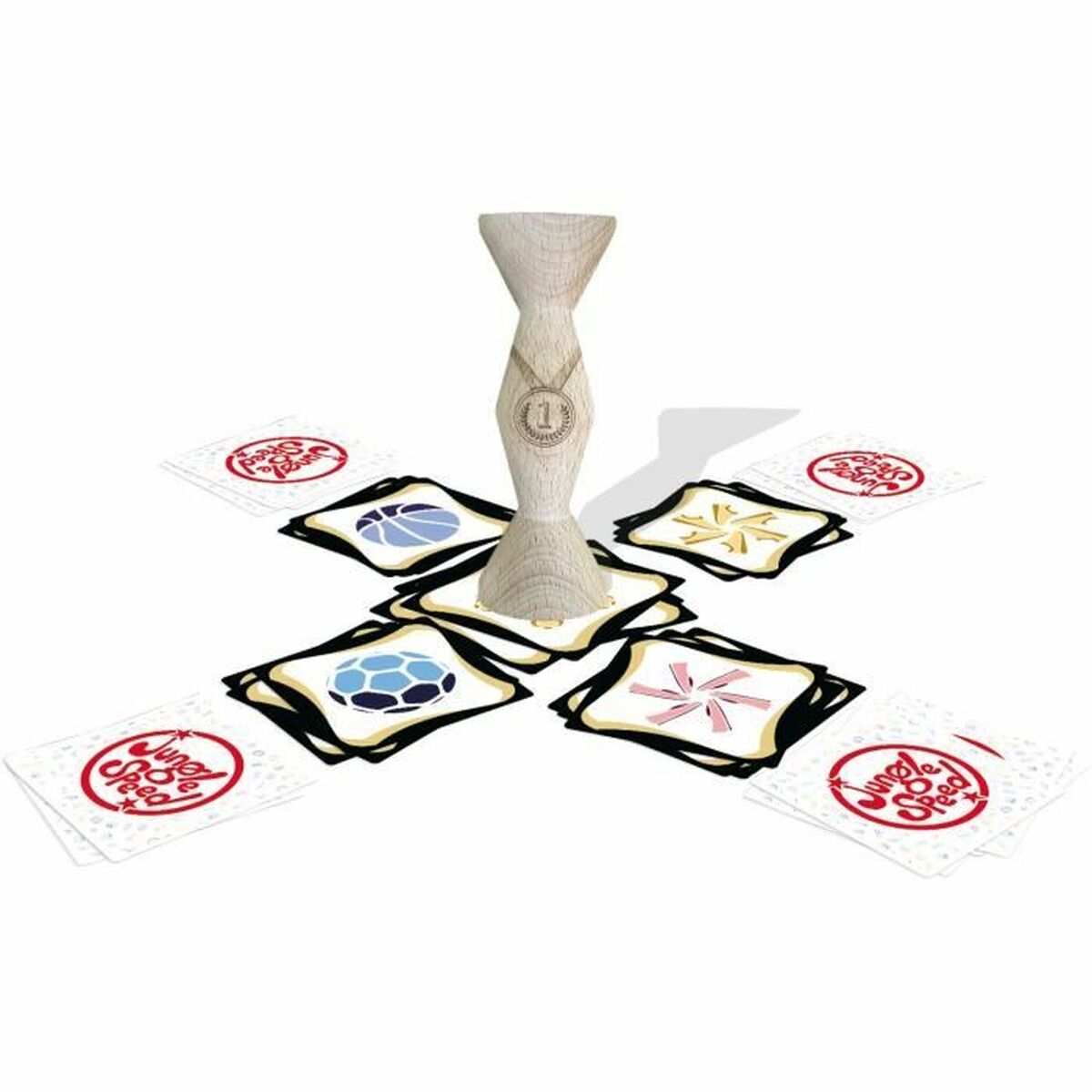 Sällskapsspel Asmodee Jungle Speed: Paris Olympics 2024 (FR) - 3