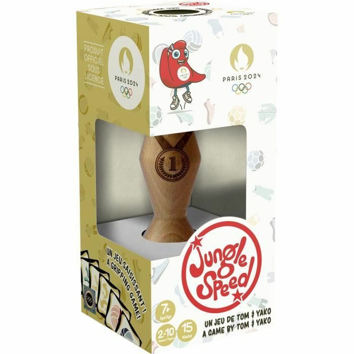 Sällskapsspel Asmodee Jungle Speed: Paris Olympics 2024 (FR)