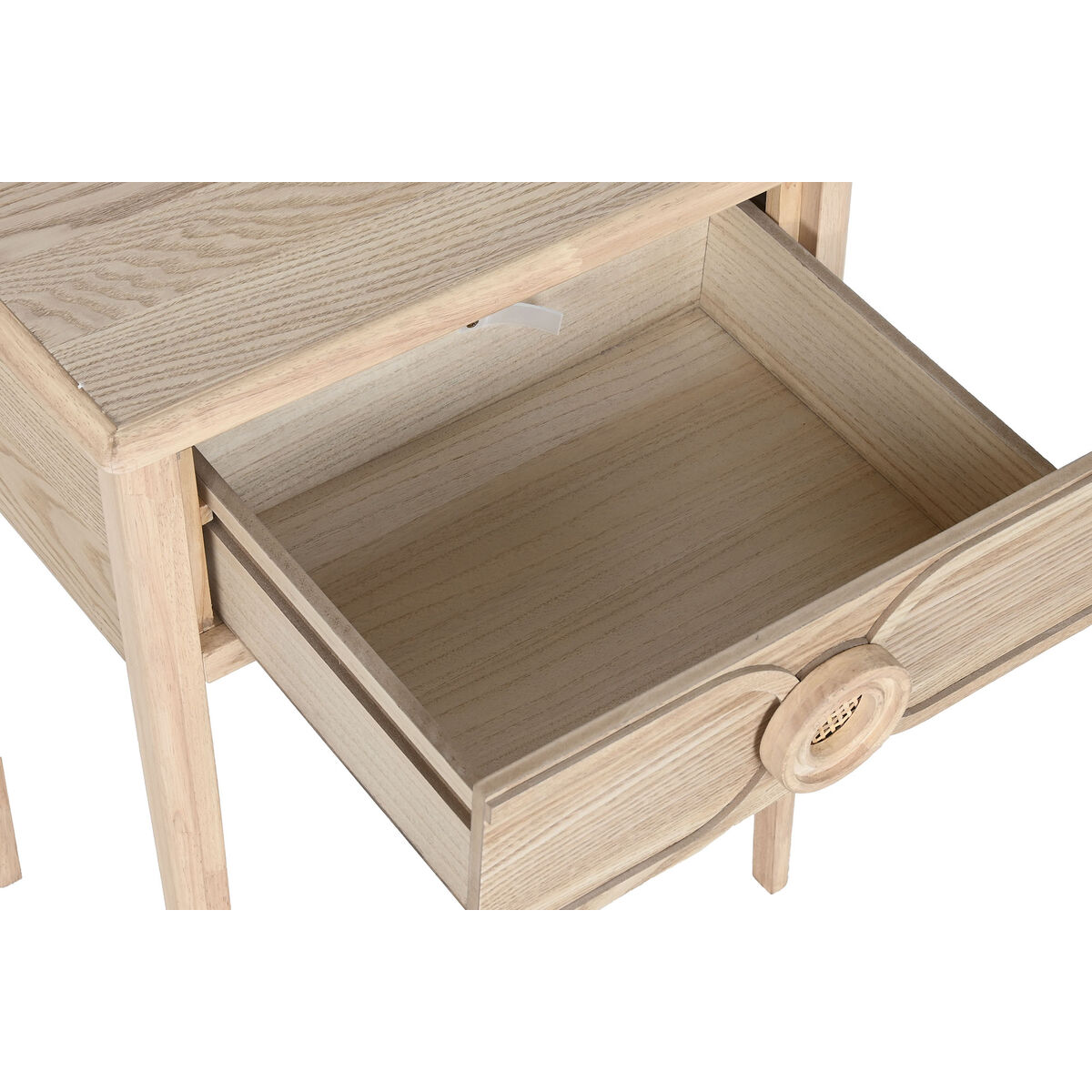 Nattduksbord Home ESPRIT Naturell 48 x 35 x 65 cm - 3
