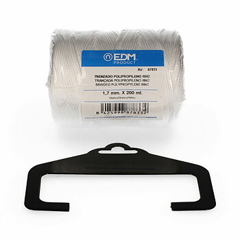 Flätat rep EDM 87833 Vit polypropen