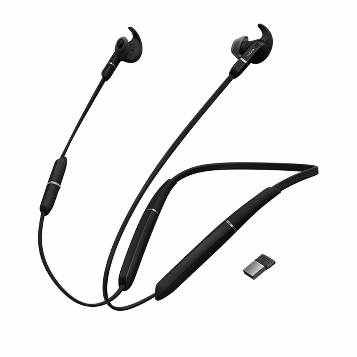 Hörlurar med Mikrofon Jabra 6599-629-109 Svart - 4