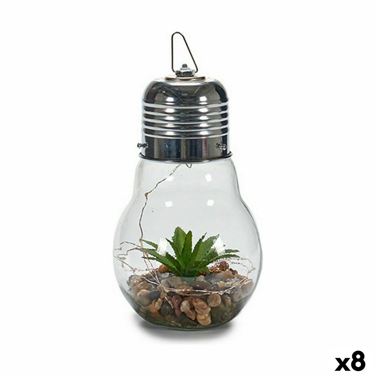 Lykta Guirlanger Lampa Kaktus Glas (8 antal) - 3