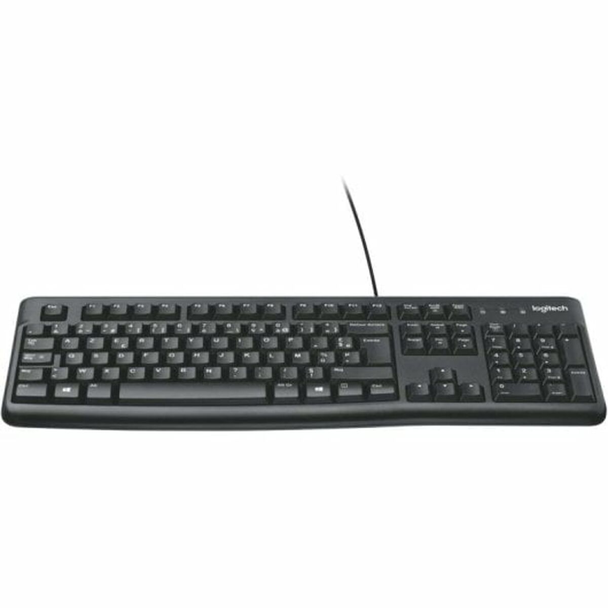 Tangentbord Logitech Svart QWERTY