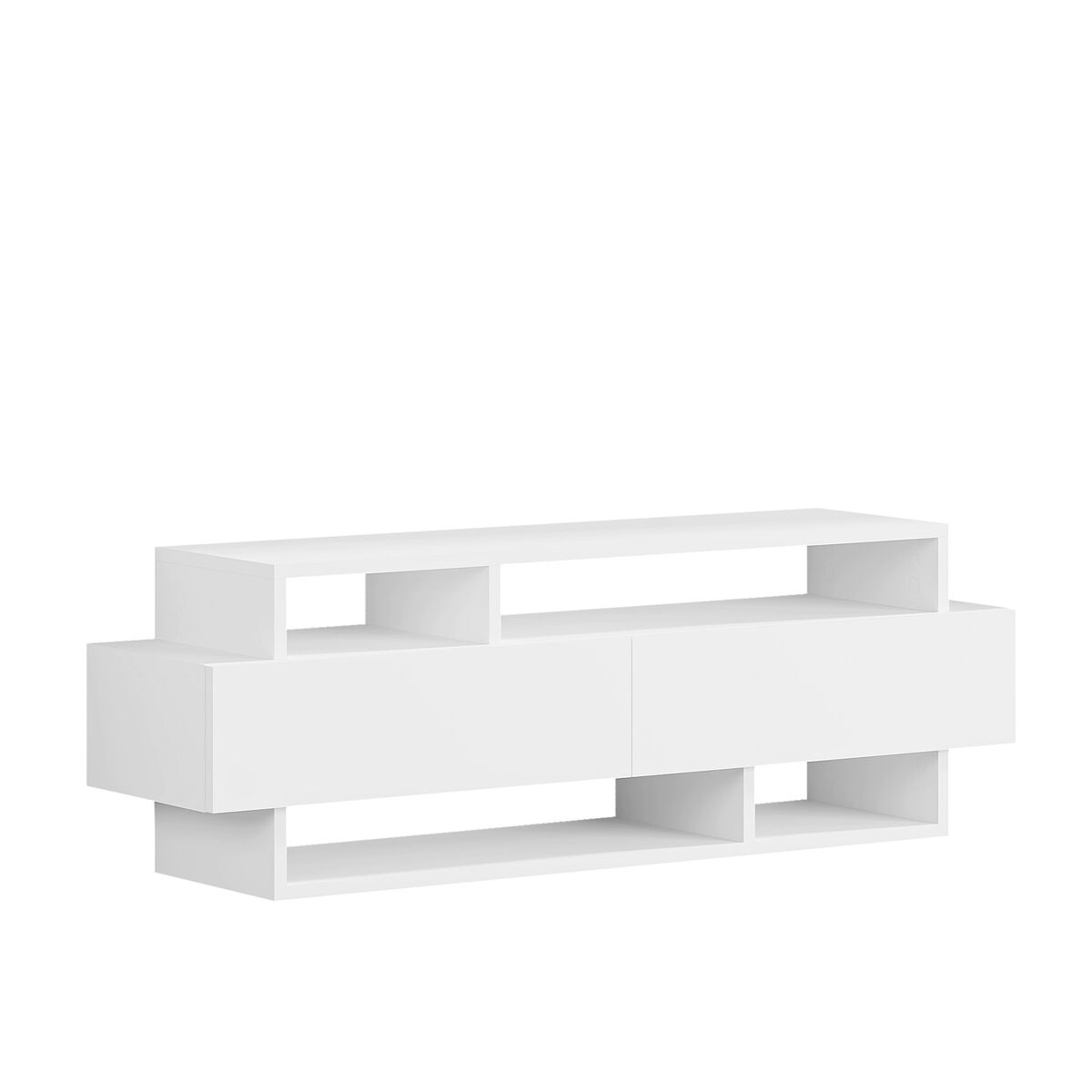 TV-möbler Alexandra House Living Vit 125 x 42 x 32 cm