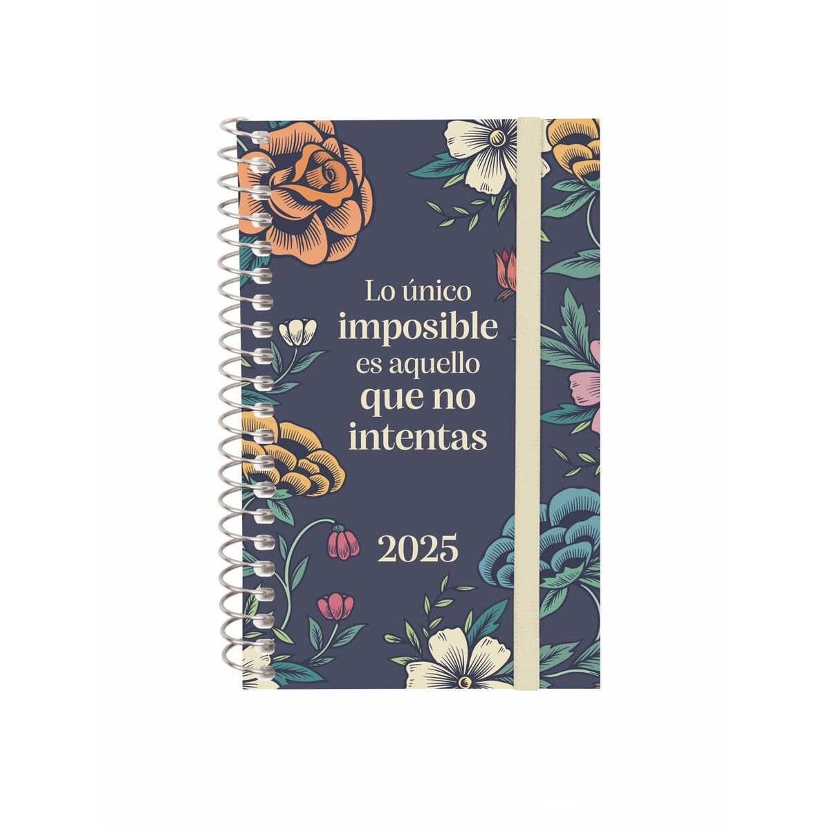 Dagbok Finocam DESIGN COLLECTION 7,9 x 12,7 cm 2025 Blommig - 2