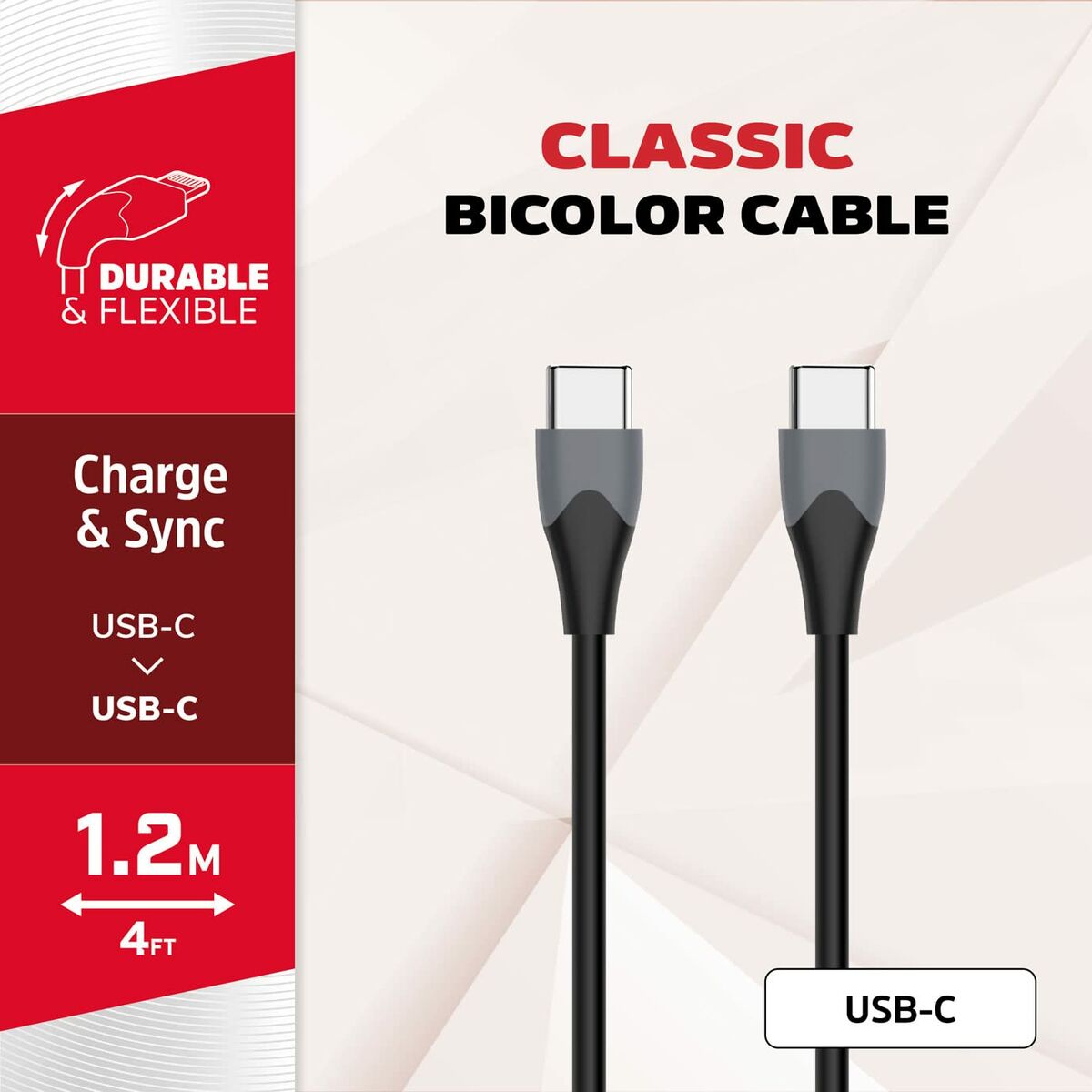 USB-C-kabel Energizer C611CGBK - 2