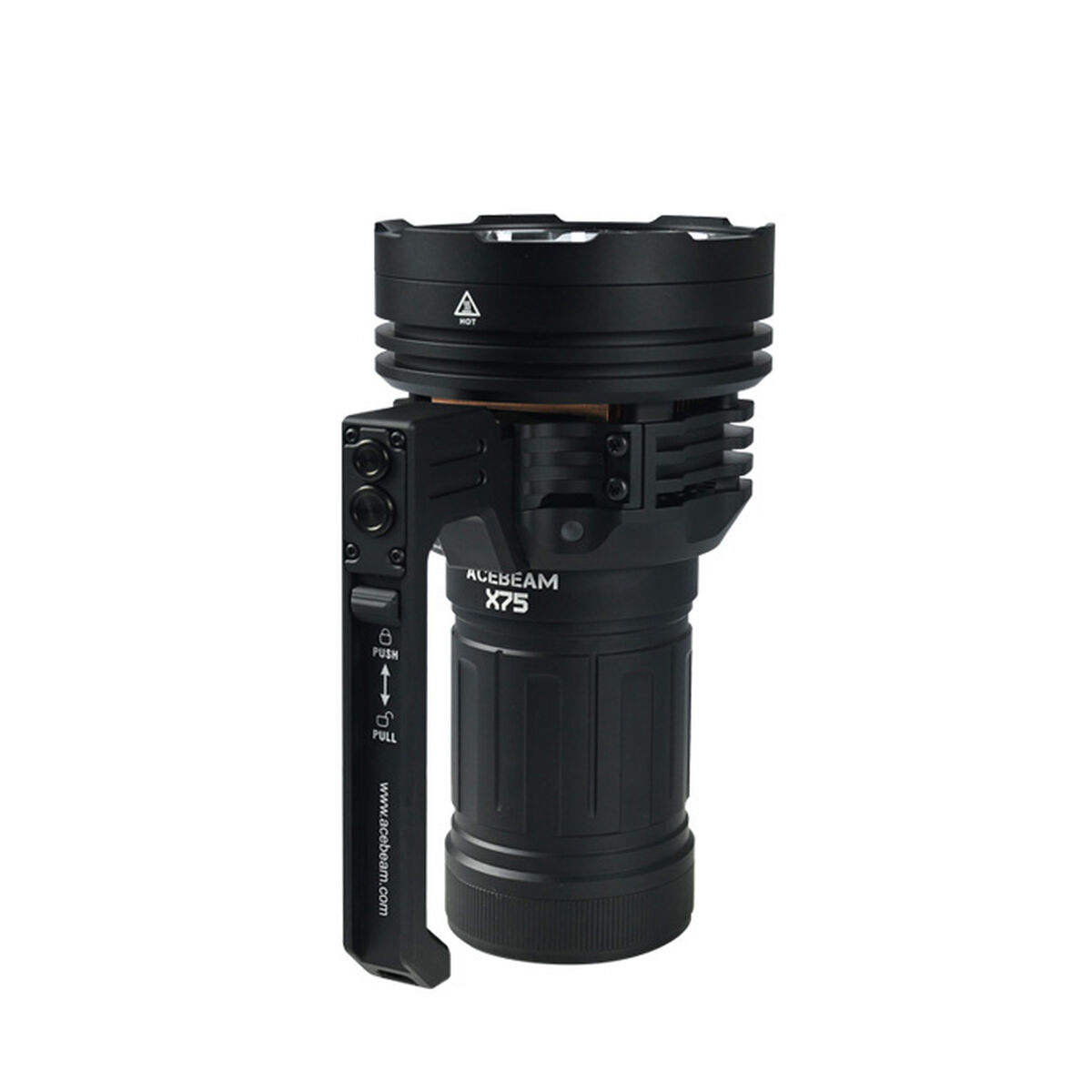 Ficklampa Acebeam X75 XHP 70.3 BLACK