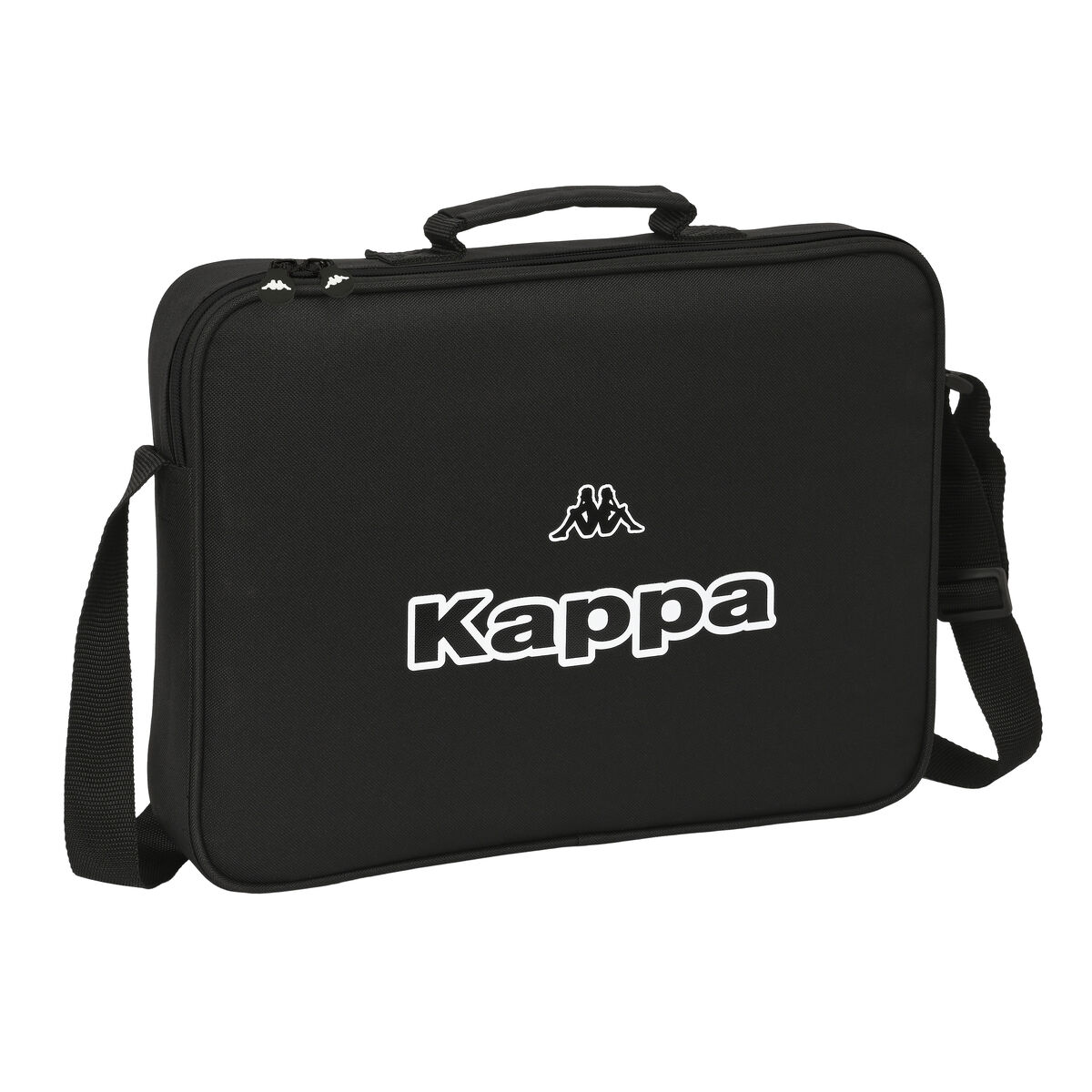 Skolväska Kappa Black Svart (38 x 28 x 6 cm) - 4