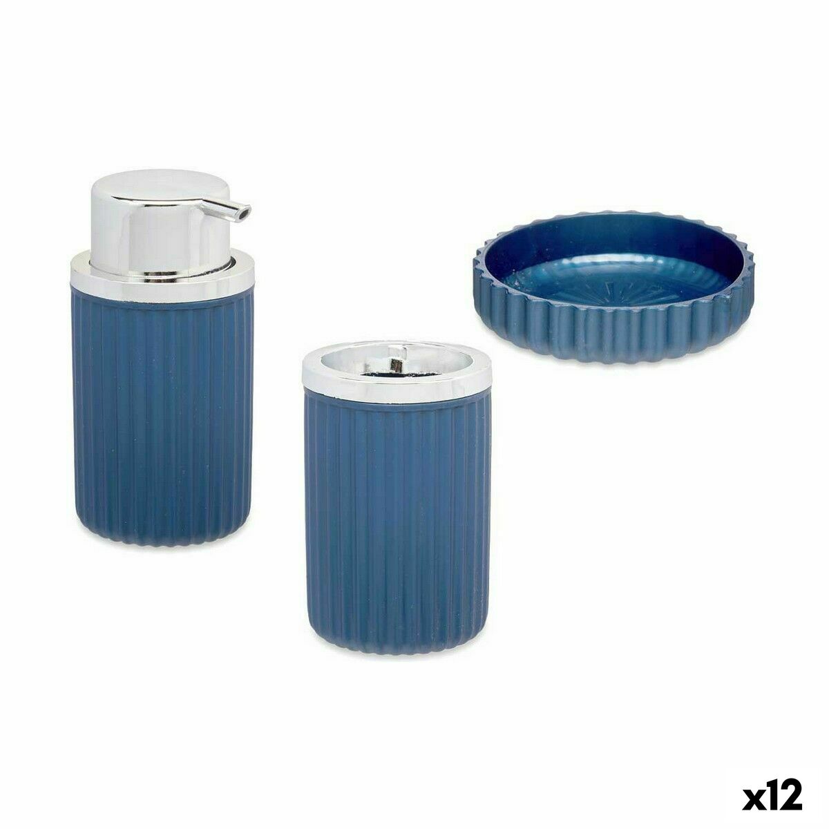 Badkit Blå Plast (12 antal) - 3