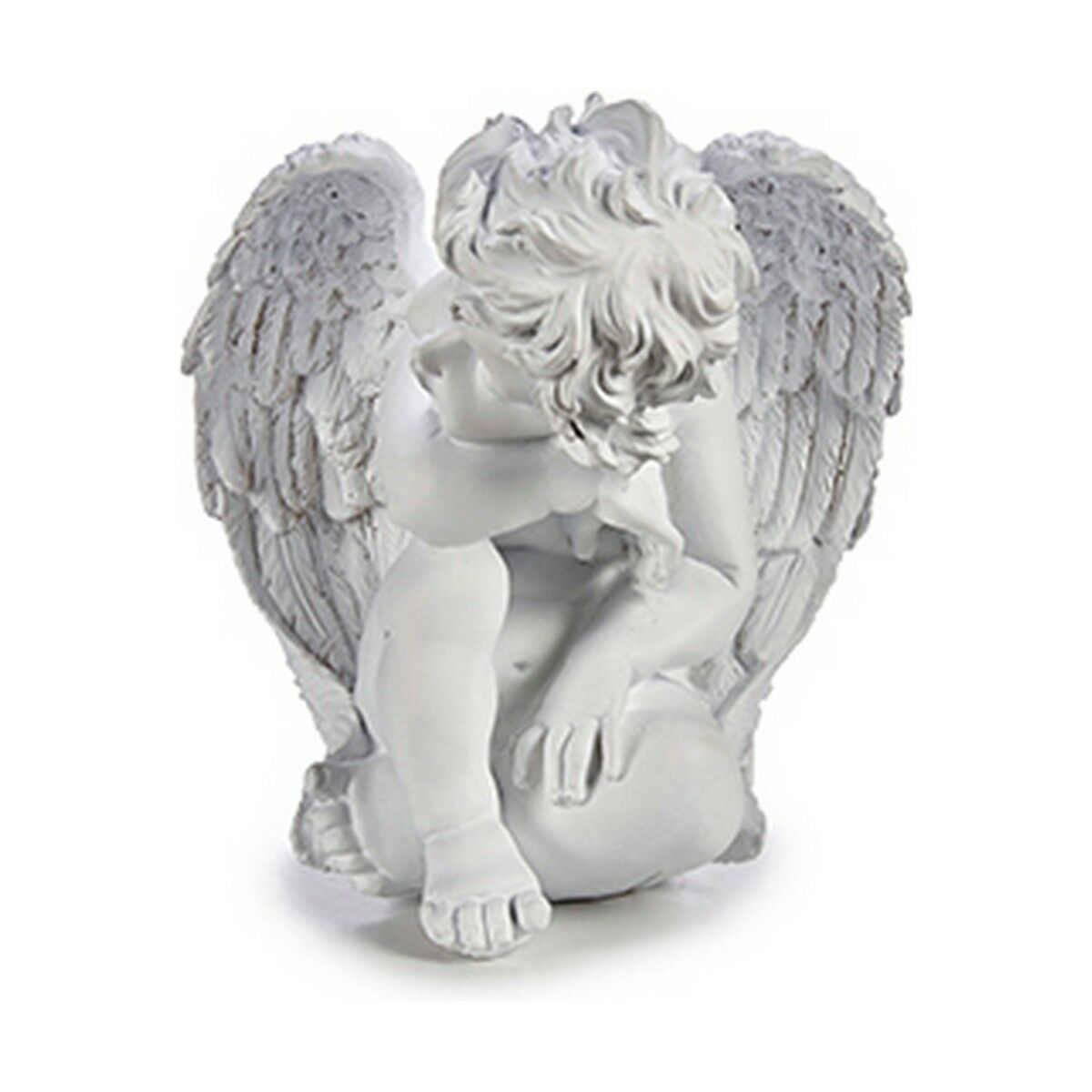 Prydnadsfigur Krist+ Vit 24 x 27 x 28 cm (4 antal) - 5