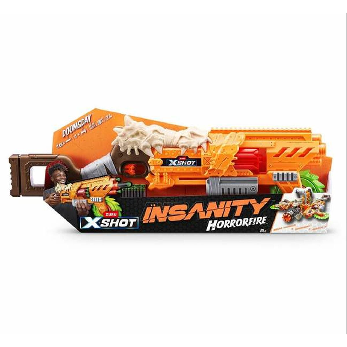 Pistol med Pilar X-Shot Insanity Horrorfire Doomsday 70 cm - 3