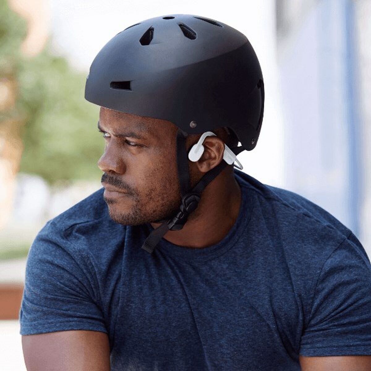 Bluetooth Hörlurar Shokz OpenMove Vit - 2