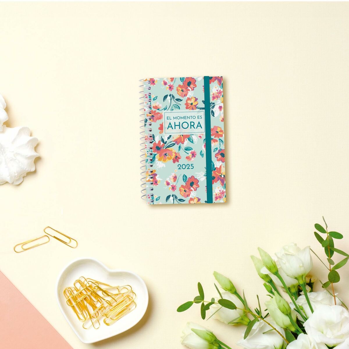 Dagbok Finocam DESIGN COLLECTION 7,9 x 12,7 cm 2025 Blommig - 3