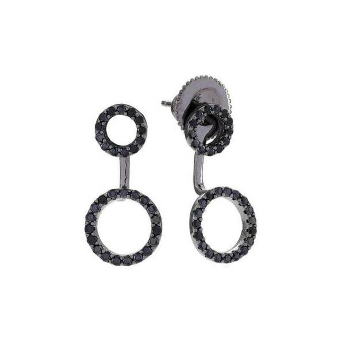 Dam örhängen Sif Jakobs E0215-BK-BK (2,5 cm) - 4