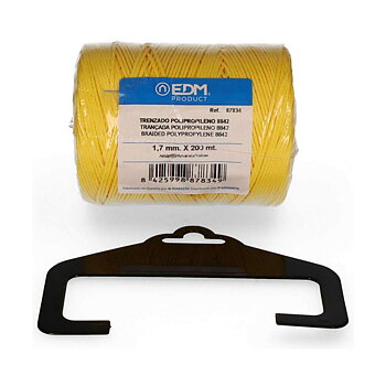 Flätat rep EDM 87834 Gul polypropen